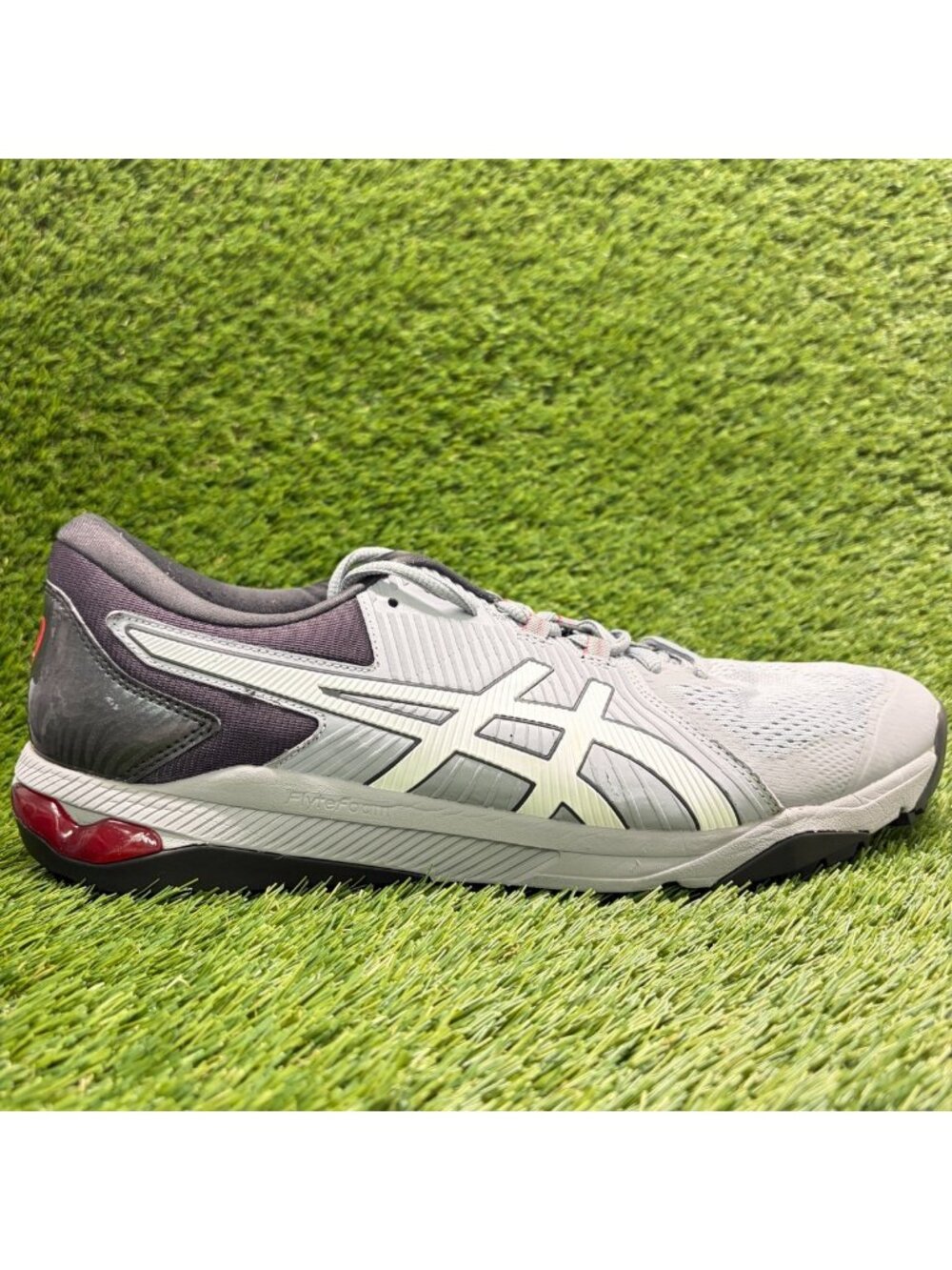 Asics Gel-Course Glide Mens Size 13 Gray Black Athletic Running Shoes Sneakers